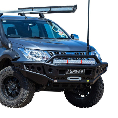 MITSUBISHI TRITON MQ (2015-2018)-TJM CHASER STEEL BULLBAR