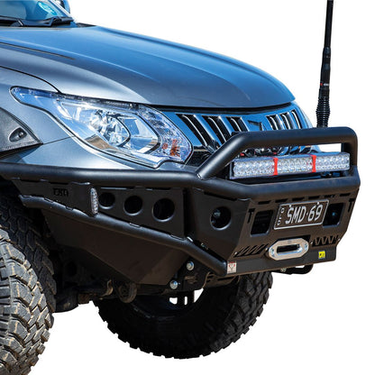 MITSUBISHI TRITON MQ (2015-2018)-TJM CHASER STEEL BULLBAR