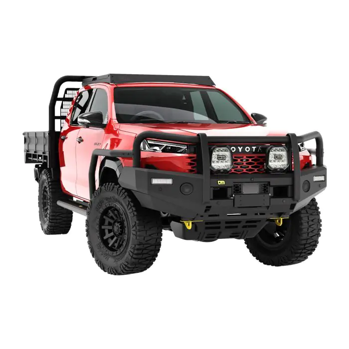 TOYOTA HILUX 9TH GEN (2026+) TJM OUTBACK BULL BAR BLACK STEEL