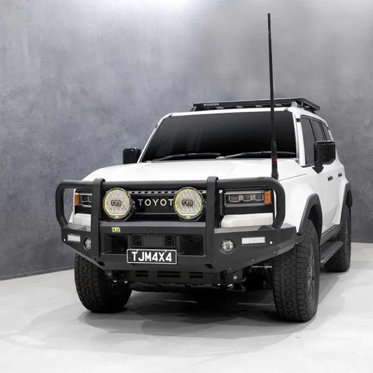 TOYOTA PRADO 250 Series TJM OUTBACK BULL BAR BLACK STEEL
