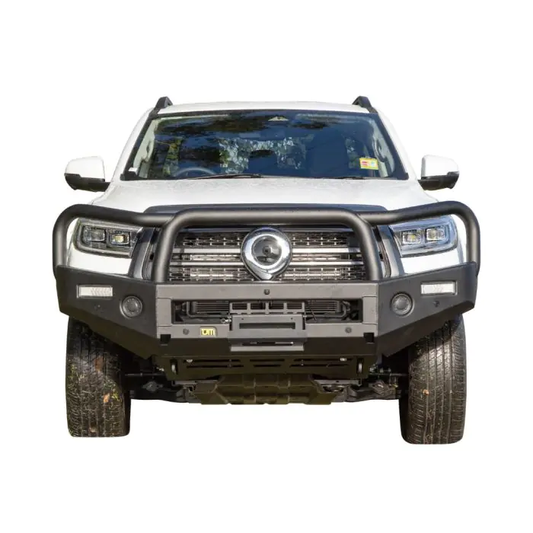 GWM CANNON 2025+ TJM TRADESMAN BULL BAR BLACK STEEL