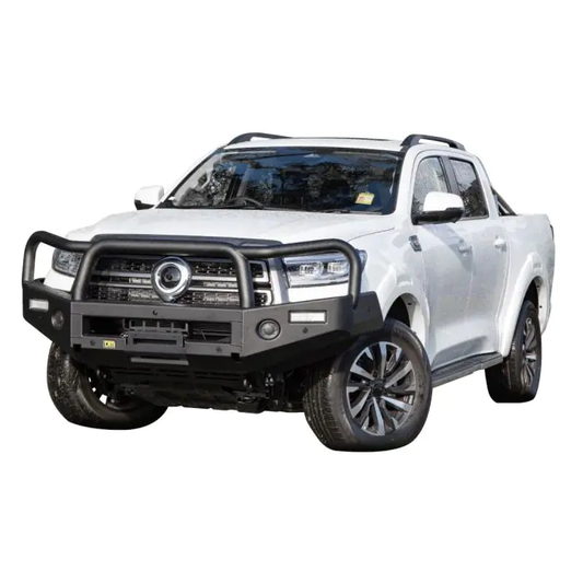 GWM CANNON 2025+ TJM TRADESMAN BULL BAR BLACK STEEL