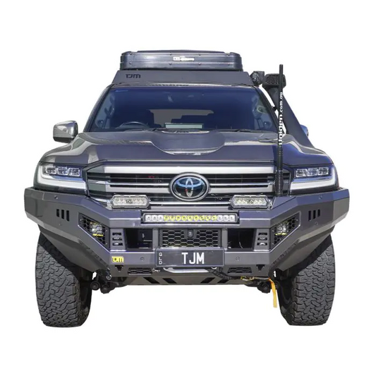 TOYOTA LANDCRUISER 300 Series TJM VENTURER BULL BAR BLACK STEEL