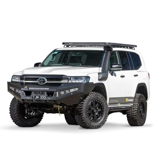 TOYOTA LANDCRUISER 300 Series TJM VENTURER BULL BAR BLACK STEEL