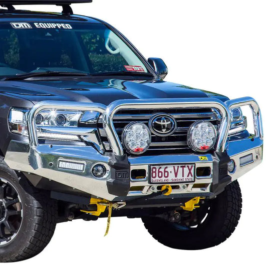 TJM Signature Bull Bar Polished Alloy