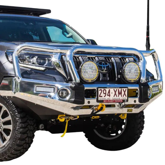 TJM Signature Bull Bar Polished Alloy