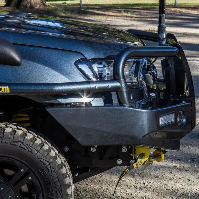 TJM Outback Bull Bar Black Steel