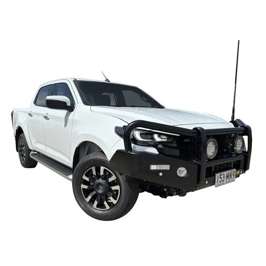 TJM Outback Bull Bar Black Steel