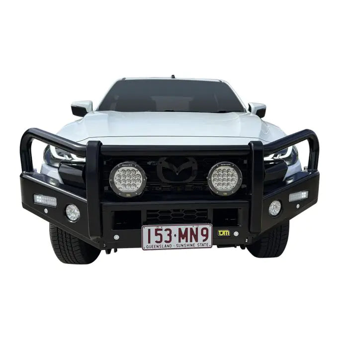 TJM Outback Bull Bar Black Steel