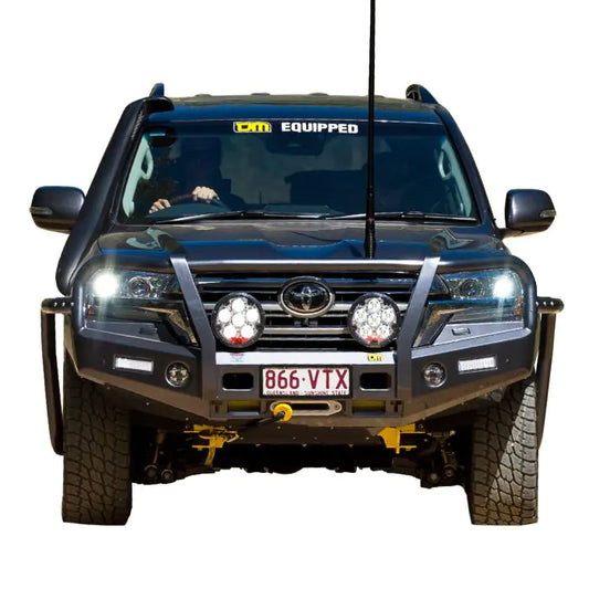 TJM Outback Bull Bar Black Steel