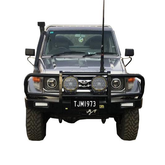 TJM Outback Bull Bar Black Steel