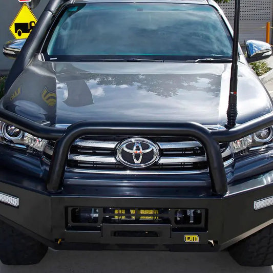TJM Tradesman Bull Bar Black Steel