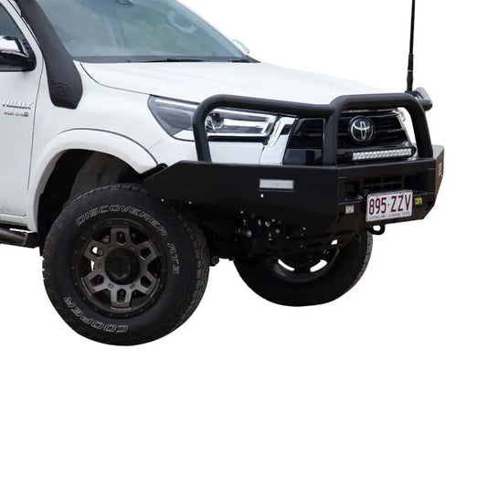 TJM Tradesman Bull Bar Black Steel