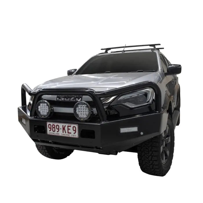 TJM Tradesman Bull Bar Black Steel
