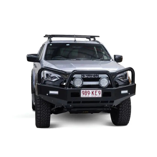 TJM Tradesman Bull Bar Black Steel