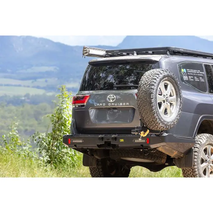 TOYOTA LANDCRUISER 300 Series (2021+)-TJM REAR BAR RHS WHEEL CARRIER