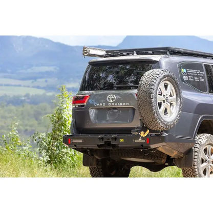 TOYOTA LANDCRUISER 300 Series (2021+)-TJM REAR BAR RHS WHEEL CARRIER