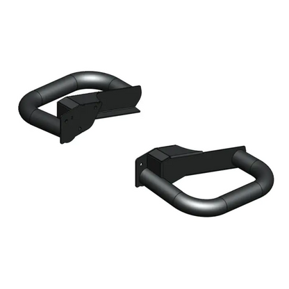 TJM REAR PROTECTION STEP TOWBAR BLACK STEEL