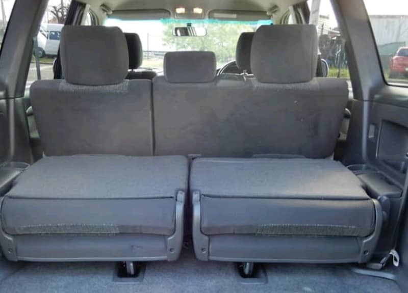 TOYOTA LANDCRUISER 100 Series MSA 4X4 SEAT COVERS 3rd ROW GREY CANVAS