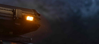STEDI 10W MINI V2 LED AMBER FLOOD LIGHT (1500K)