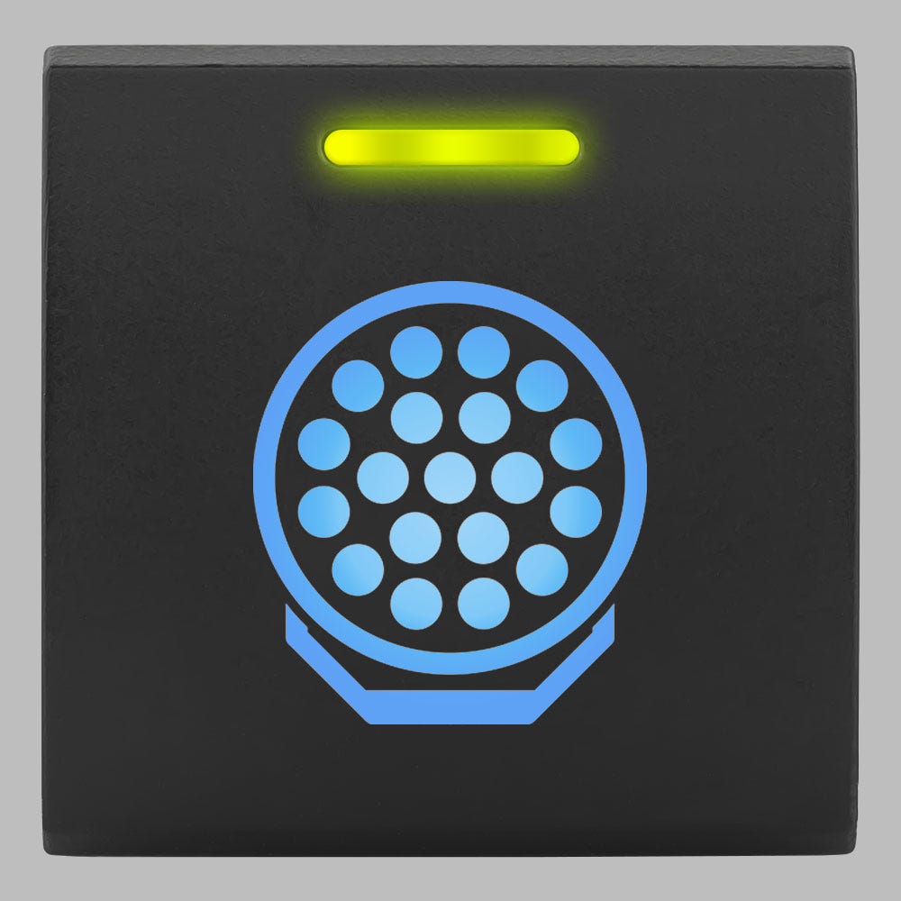 TOYOTA SQUARE TYPE STEDI PUSH SWITCH-SPOT LIGHTS