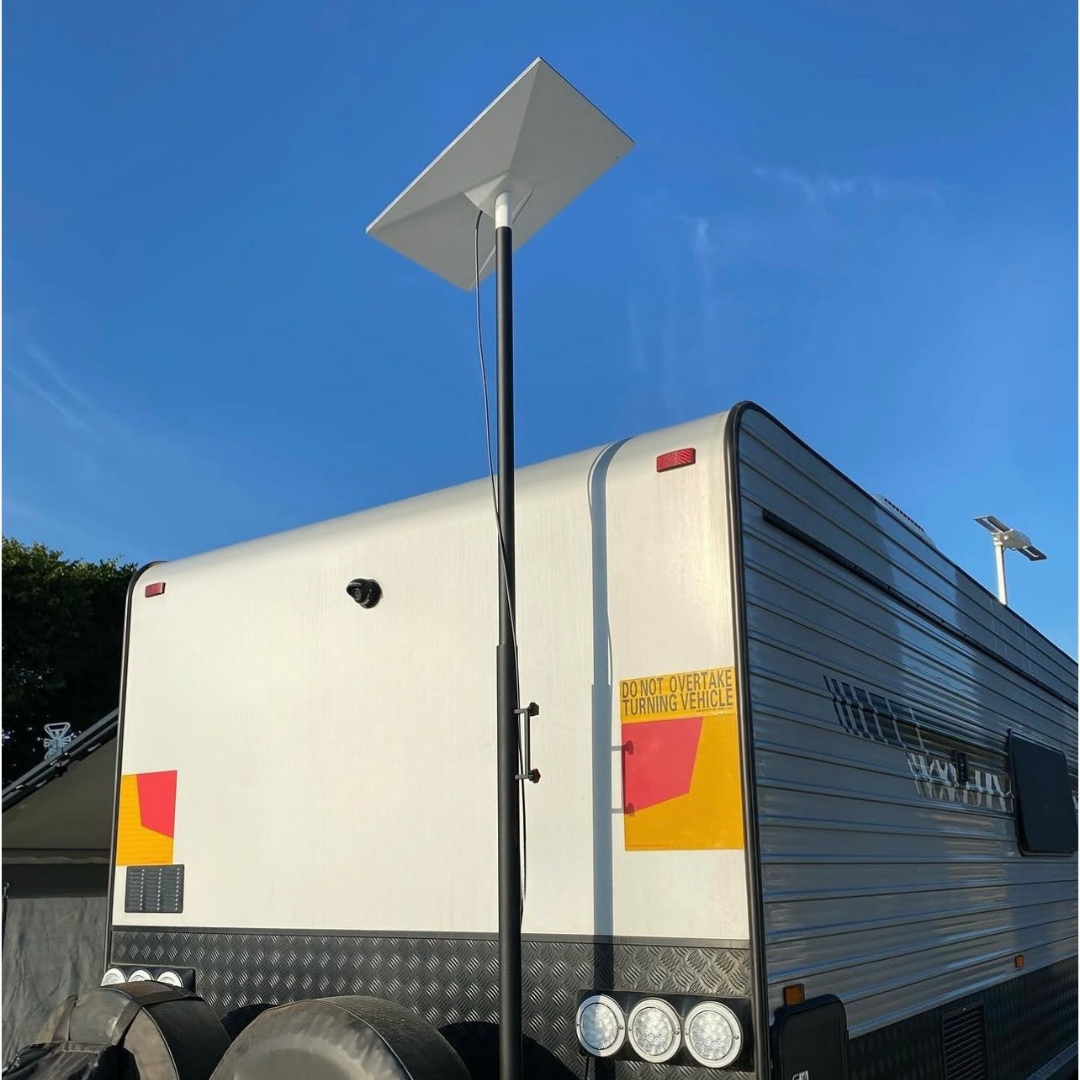 BBQARM STARLINK GEN 3 READY PACK WITH TELESCOPIC STARLINK RV POLE