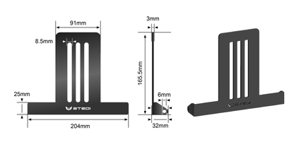 STEDI ROOF RACK LIGHT BRACKET (PAIR) | MICRO 7.8"