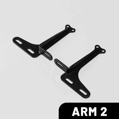 STEDI RALLY BAR ARMS SUIT N80 HILUX 2017 ONWARDS INCL ROGUE