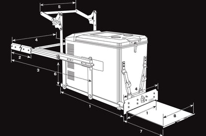 MSA DS95 DROP SLIDE WITH SLIDING TABLE