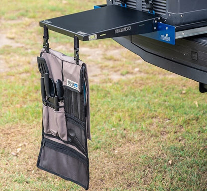 MSA STRAIGHT SLIDE CLIP-ON TABLE WITH CUTLERY ROLL