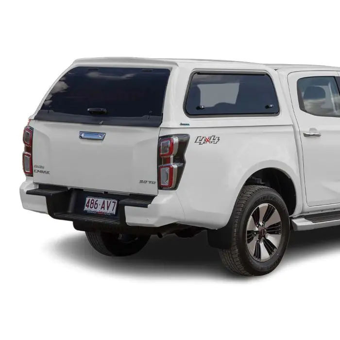 ISUZU D-MAX & MAZDA BT50 (2020-2025) AEROKLAS INJECTA CANOPY L/L D/C WHITE MINERAL/ICE 527/A7Y