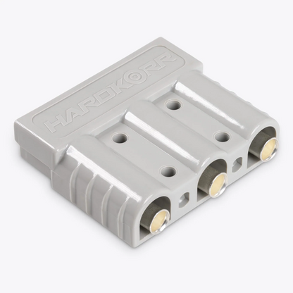 HARDKORR 3 PIN 50A ANDERSON PLUG - GREY