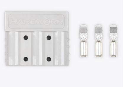 HARDKORR 3 PIN 50A ANDERSON PLUG - GREY