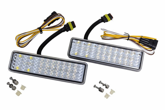 TJM INDICATOR PARK LIGHT & INDICATOR ASSEMBLY LED CLEAR LENS
