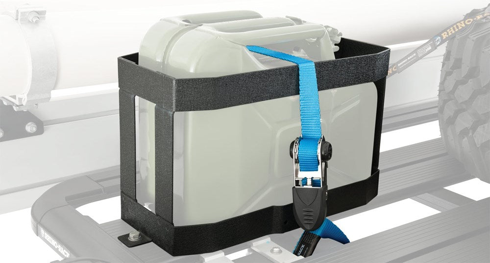 RHINO JERRY CAN HOLDER (PIONEER & AT TRA – 4x4 And Outdoor