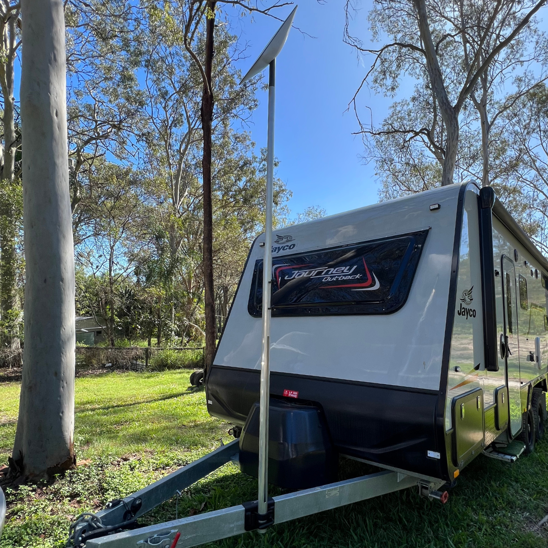 BBQARM TELESCOPIC STARLINK RV POLE