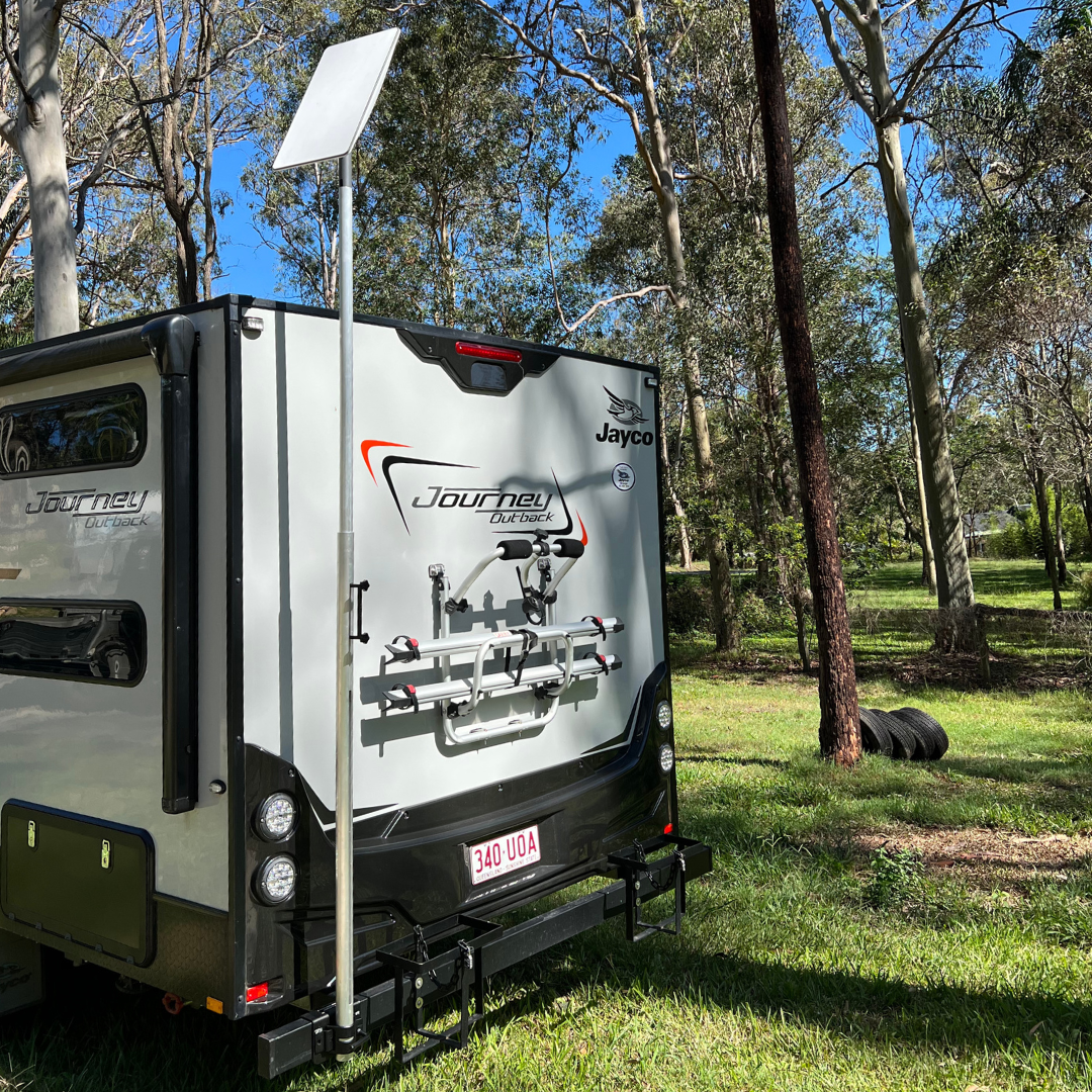 BBQARM TELESCOPIC STARLINK RV POLE