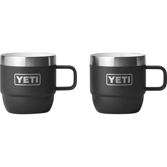 YETI RAMBLER 6OZ EXPRESSO MUGS BLACK V2