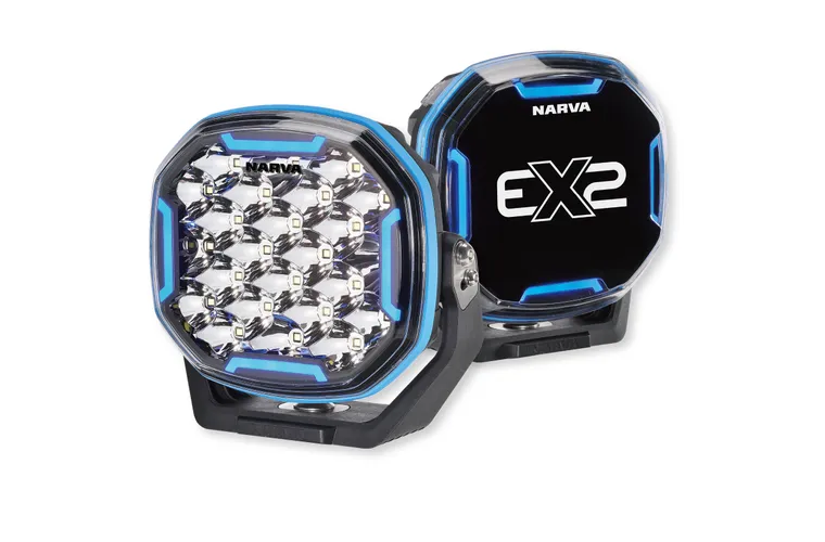 Narva 12v 7" EX2 DRIVING LIGHT KIT (PAIR) 1LUX @ 460m
