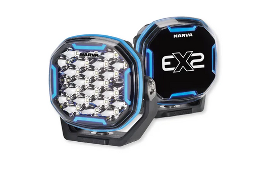 Narva 12v 7" EX2-R DRIVING LIGHT KIT (PAIR) 1LUX @ 460m