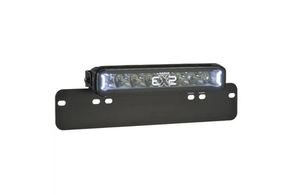 NARVA 10" EX2 BLACKOUT SINGLE ROW LIGHT BAR WITH LICENCE PLATE BRACKET