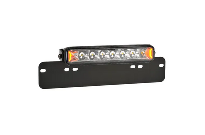 NARVA 10" EX2 BLACKOUT SINGLE ROW LIGHT BAR WITH LICENCE PLATE BRACKET