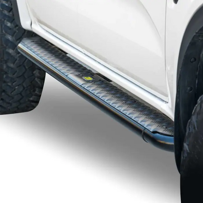 FORD RANGER PY (2022+) & VOLKSWAGEN AMAROK (2023+)-TJM SIDE STEPS MODULAR 63MM