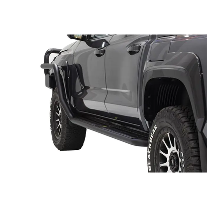 MITSUBISHI TRITON MV (2024+)-TJM SIDE BAR MODULAR STEEL BLACK 63MM