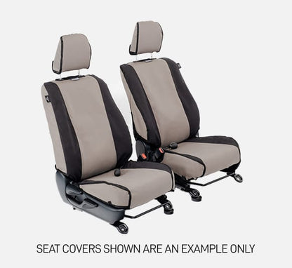 TOYOTA LANDCRUISER 70s MSA 4X4 SEAT COVERS FRONT GREY CANVAS