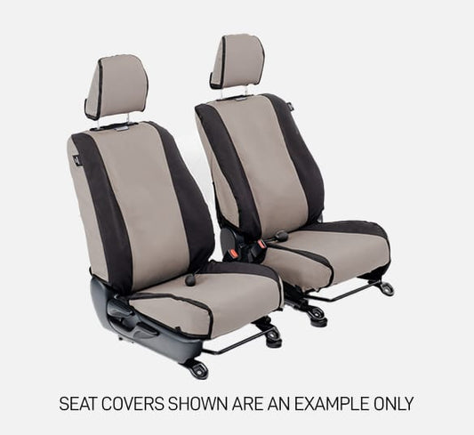 TOYOTA LANDCRUISER 70s MSA 4X4 SEAT COVERS FRONT GREY CANVAS