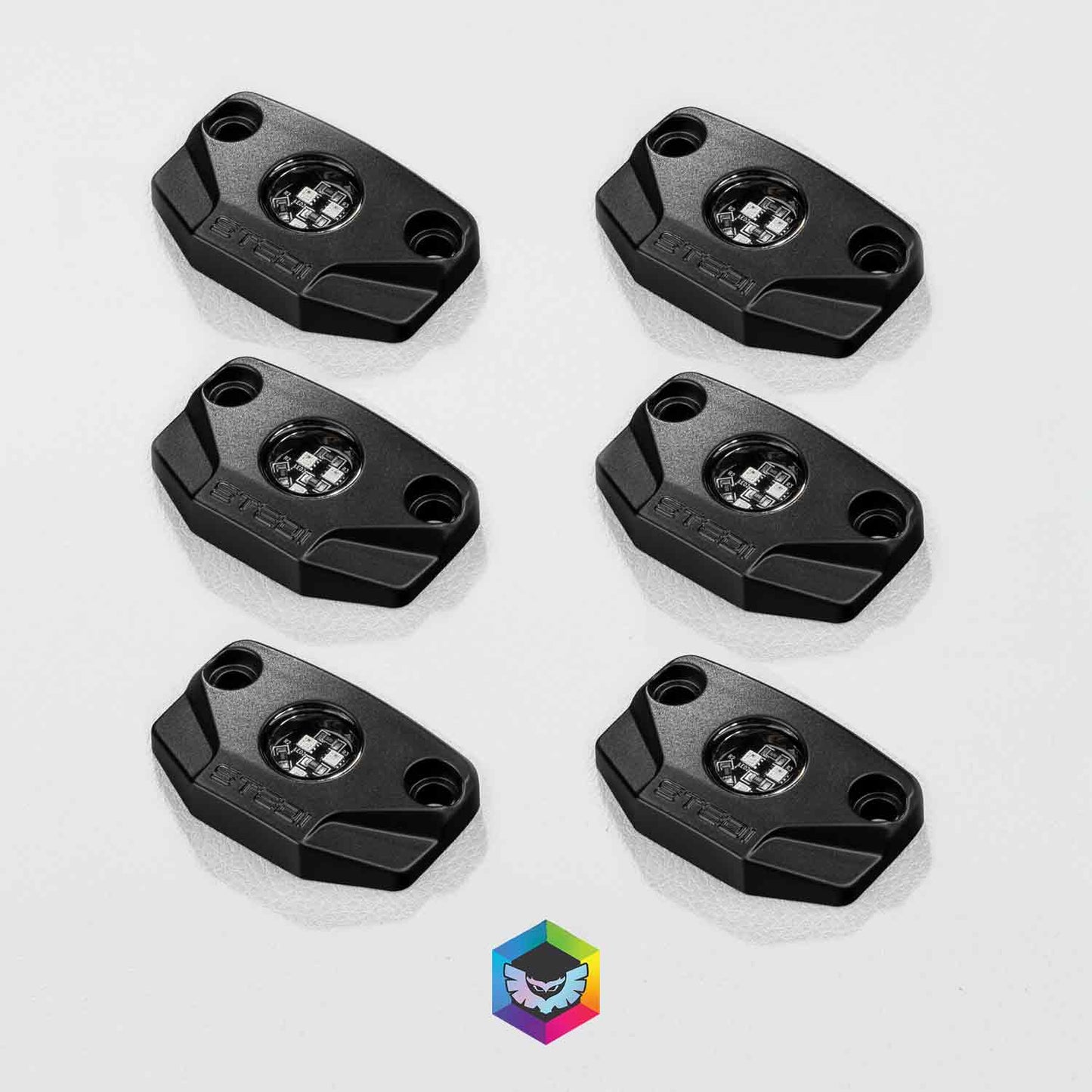 STEDI SURFACE 6 LED ROCK LIGHTS (RGB)