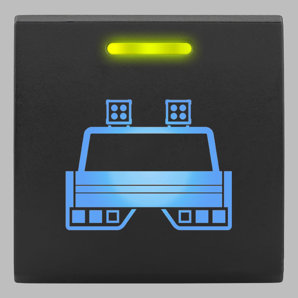 TOYOTA SQUARE TYPE STEDI PUSH SWITCH-TRAY