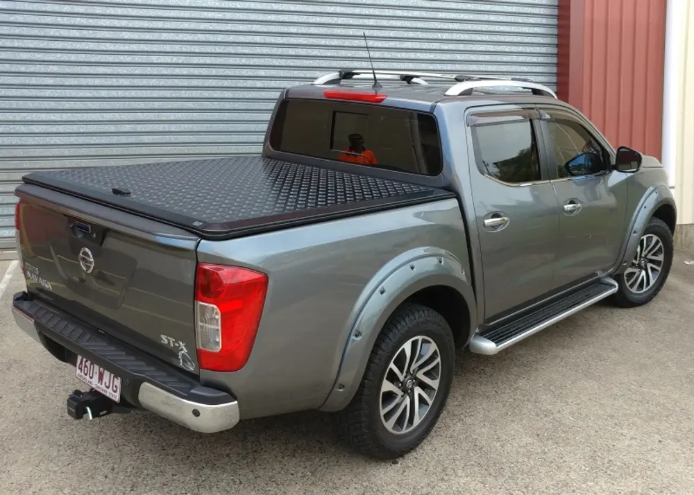 EGR LOAD SHIELD - NISSAN D23 NAVARA 2015- DUAL CAB - BLACK POWDERCOAT