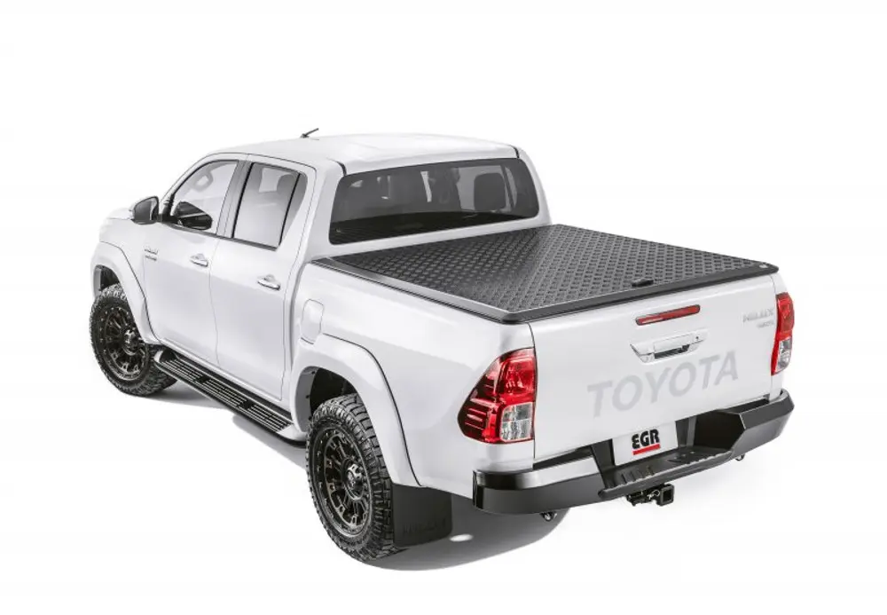EGR LOAD SHIELD - TOYOTA HILUX 2015- DUAL CAB A-DECK - BLACK POWDERCOAT